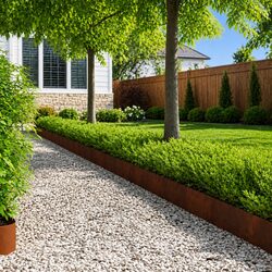 Enhance Your Garden with 20 pcs Steel Lawn Edging