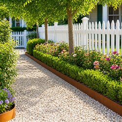 Stylish Steel Lawn Edging for Beautiful Outdoor Spaces