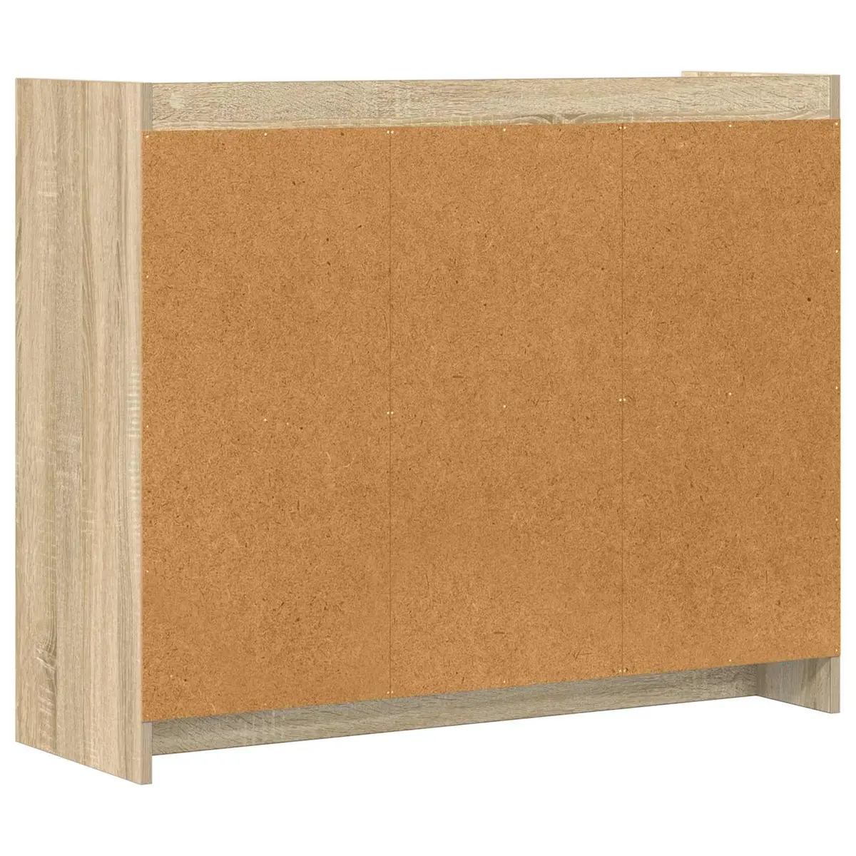 Sideboard Storage Cabinet Brown Engineered Wood 98.5 x 33 x 80 cm Dining Room