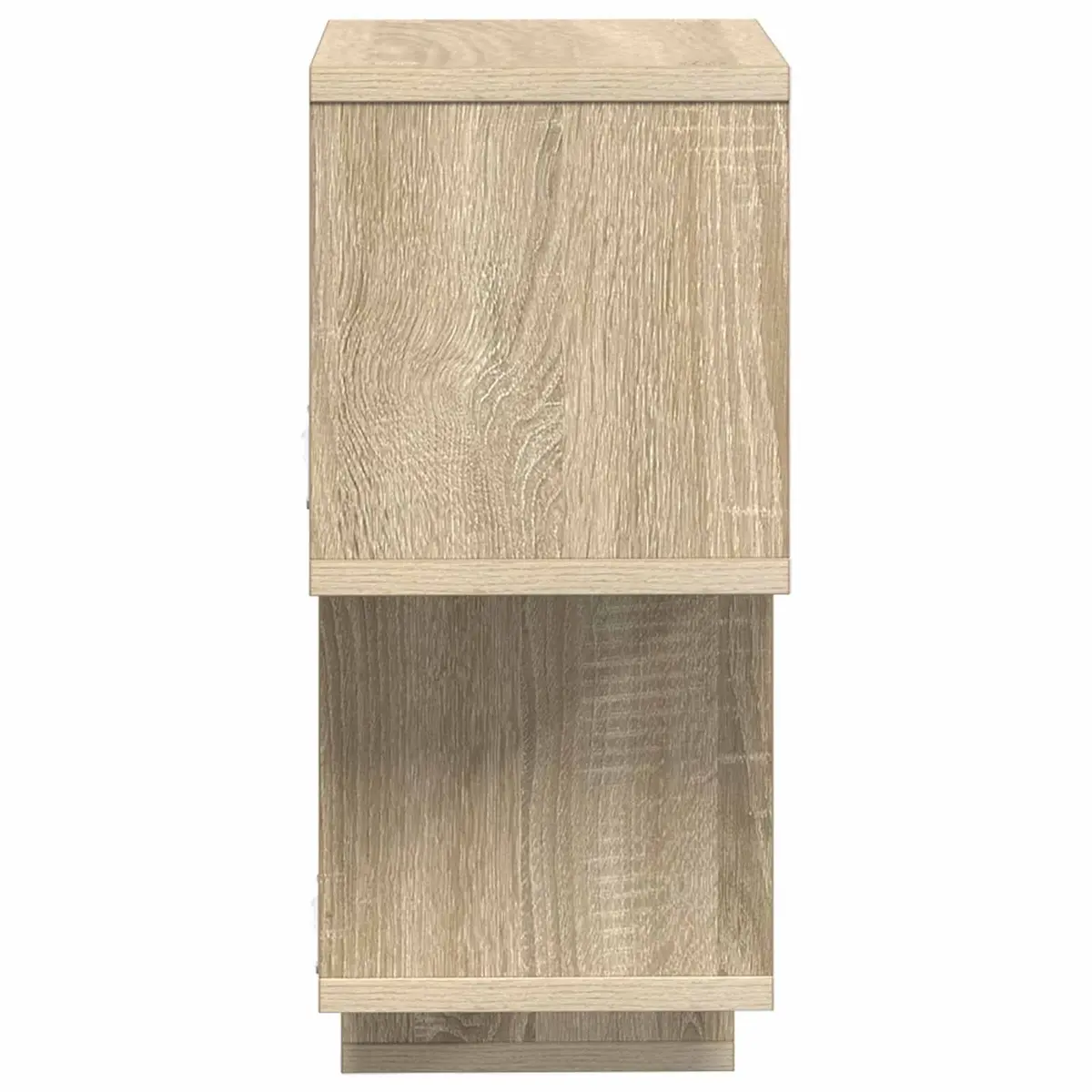 Floating Wall Shelf 87x20x55cm Brown Sonoma Oak Modern Storage Organizer
