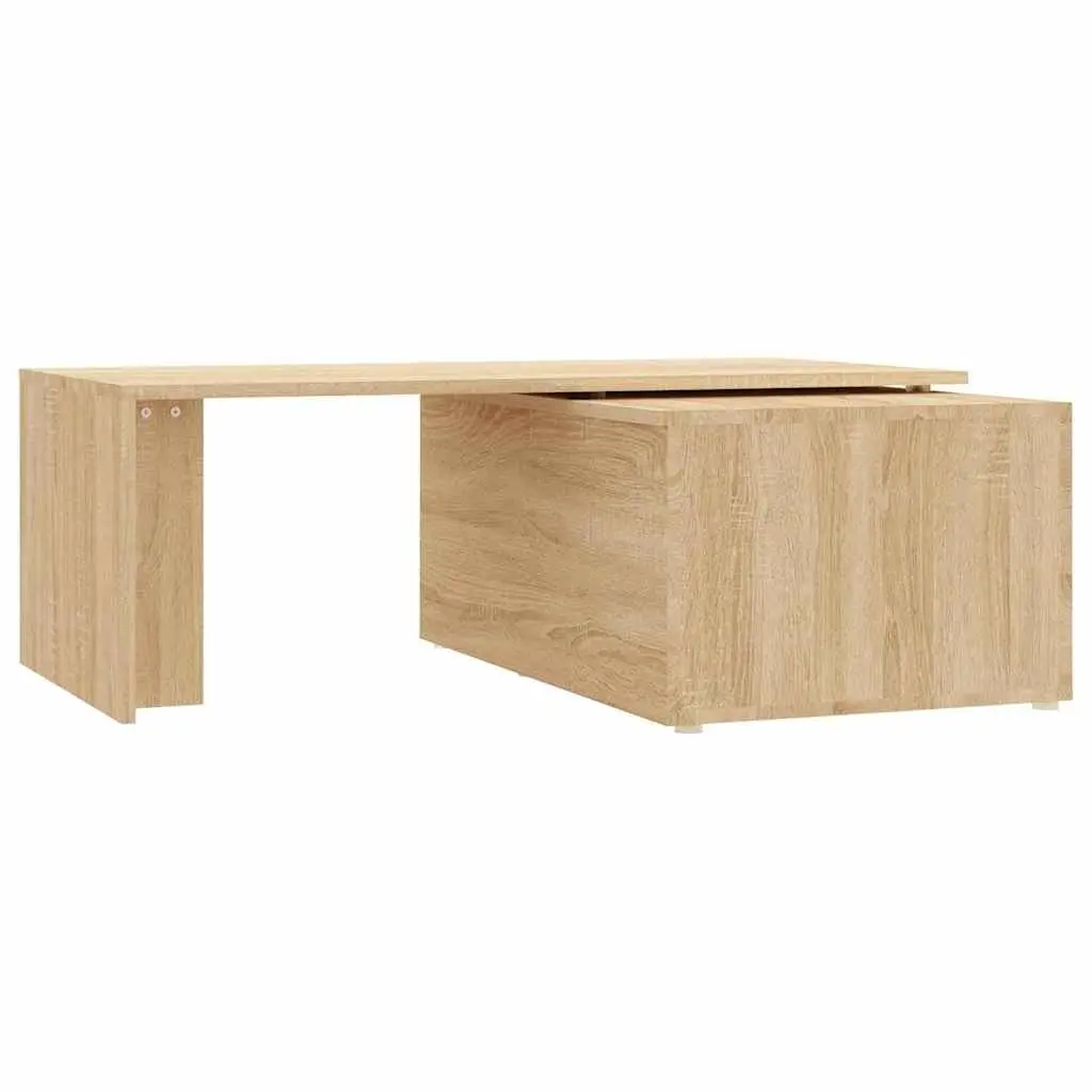 Coffee Table 150x50x35cm Brown Engineered Wood Spacious Top Surface