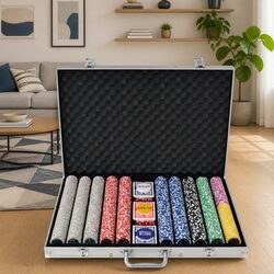 Casino-Style Poker Set: Elevate Your Game Night