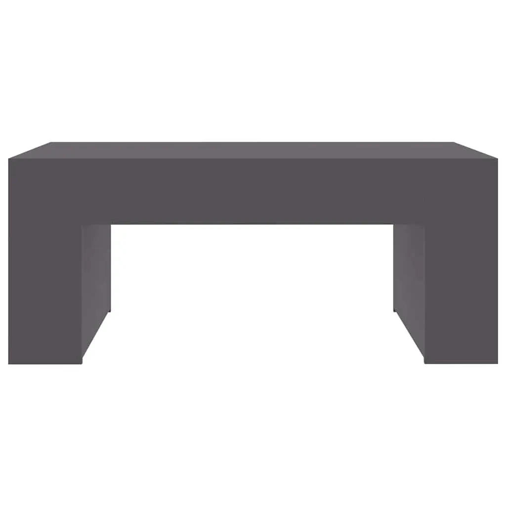 Coffee Table 100x60x42cm Grey Engineered Wood Accent Living Room Furniture