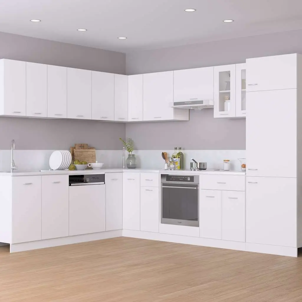 White Kitchen Storage Cabinet for Ovens