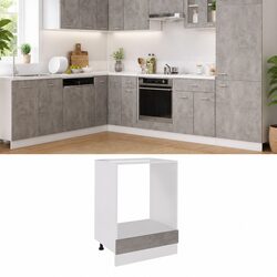 Elevate Your Kitchen Space with a Grey Oven Cabinet