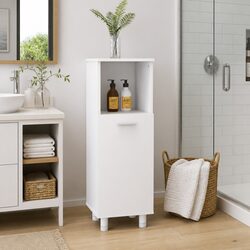 Enhance Your Bathroom with a White Storage Cabinet