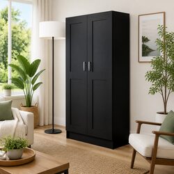 Enhance Your Living Space with a Black Book Cabinet