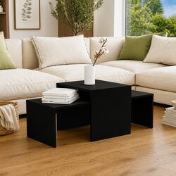 Enhance Your Living Space with Black Nesting Tables