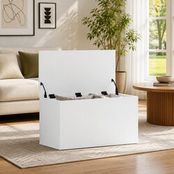 Enhance Your Space with a Chic White Storage Chest