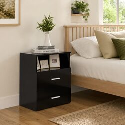 Elevate Your Bedroom with a Stylish Black Nightstand