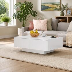 Elevate Your Living Space with a White Coffee Table