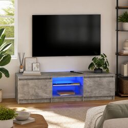 Contemporary Grey TV Cabinet to Enhance Your Living Space
