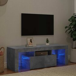 Modern TV Cabinet with Integrated LED Lights for Your Home