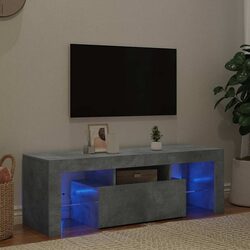 Modern TV Cabinet with Integrated LED Lights for Your Home
