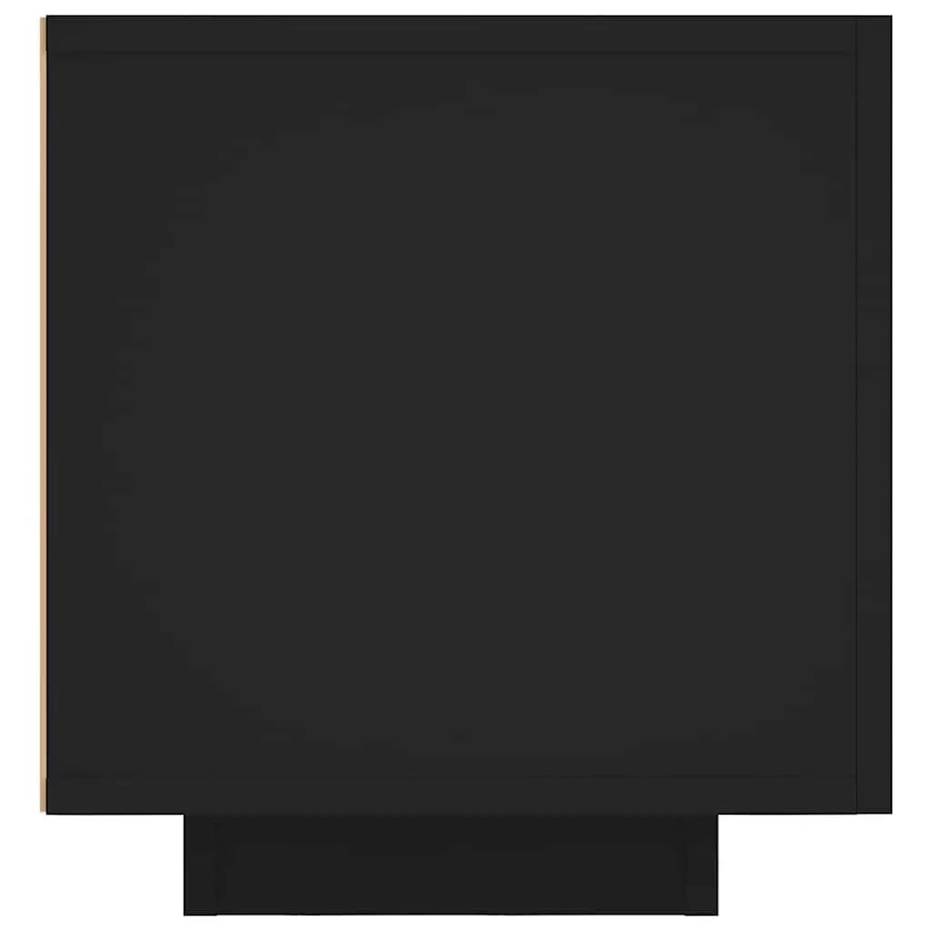 TV Cabinet 160x35x40cm Black RGB LED Lights Media Stand Storage Unit