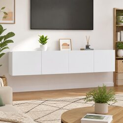 Enhance Your Living Space with White Wall-Mounted Cabinets