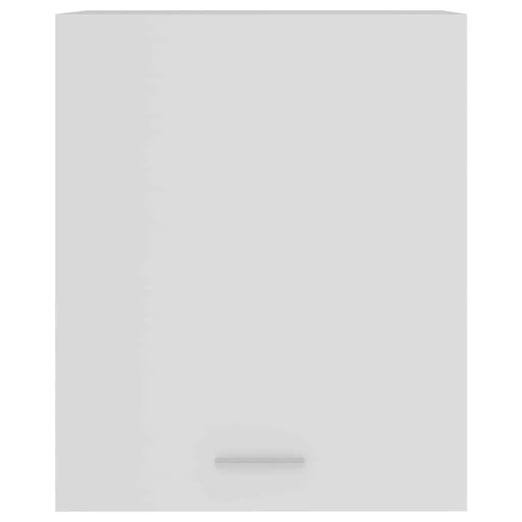 White Wall Mount Storage Organizer Shelves 2 Piece Hanging Kitchen Cabinet with Hinged Doors and Shelves for Optimized Space