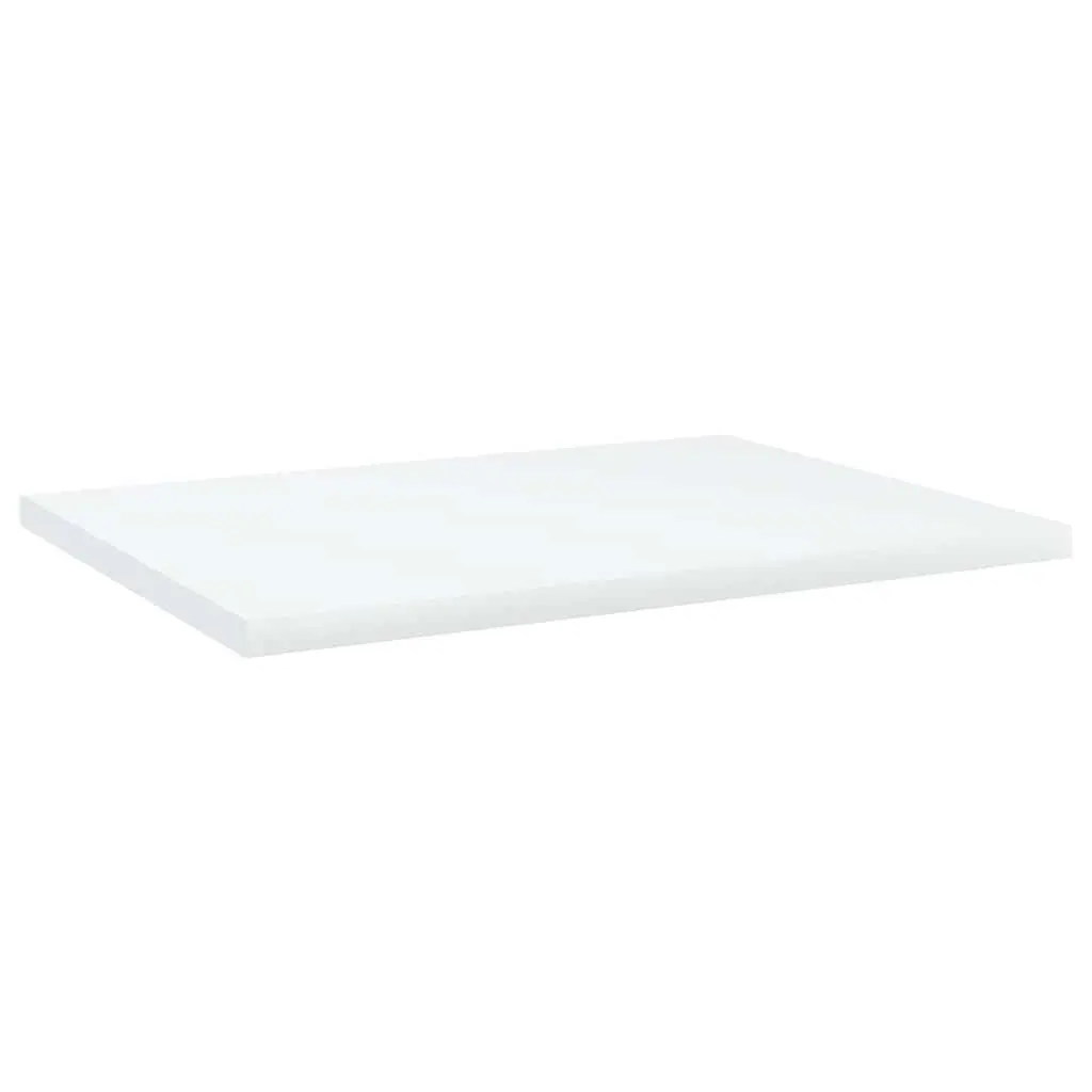 Bookshelf Boards 40x30x1.5 cm White Storage Shelves Panel 4 Piece