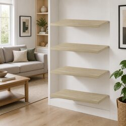 Elevate Your Space with Sonoma Oak Storage Shelves