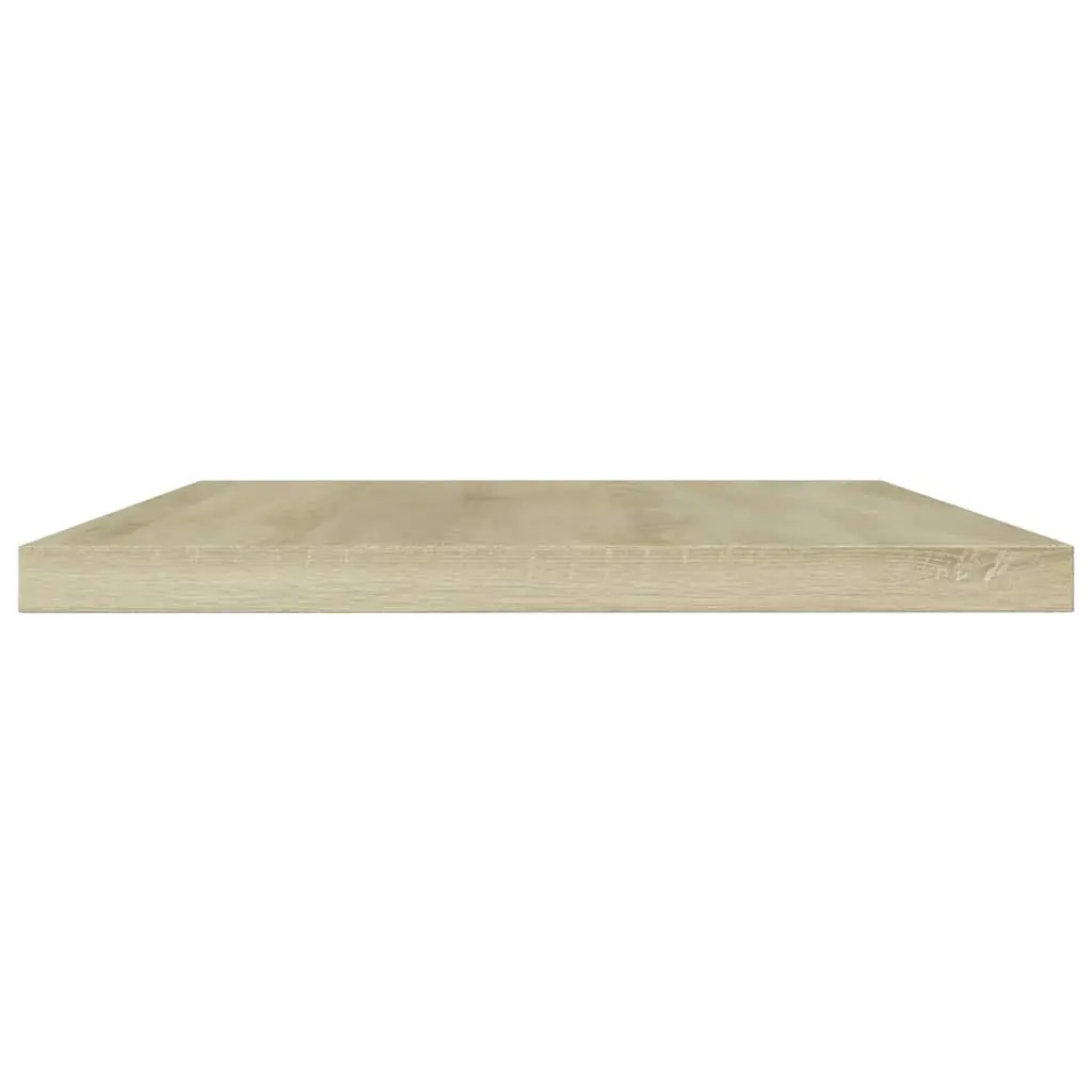 Bookshelf Boards 60x10x1.5 cm Brown 4 Piece Storage Shelving Panels