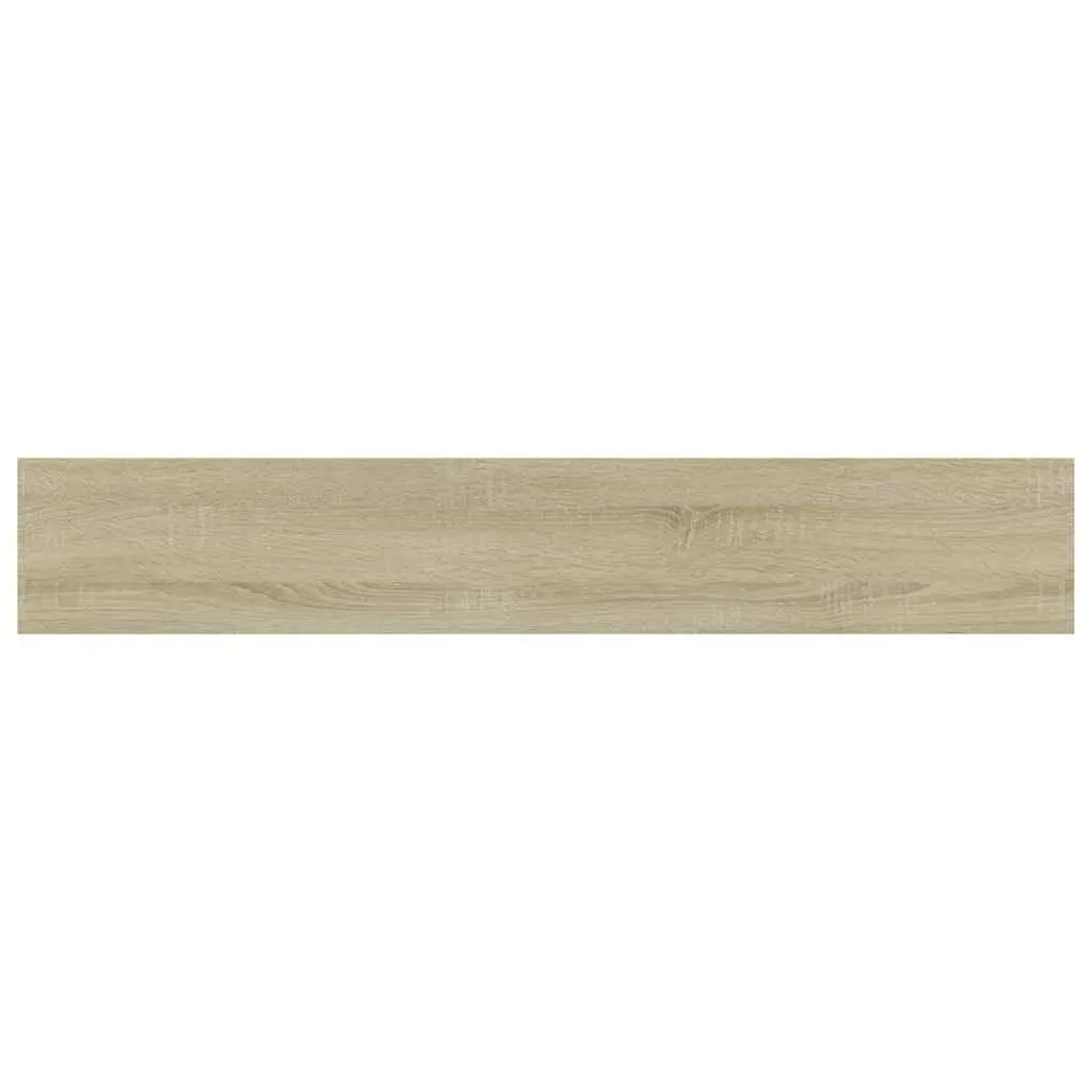 Bookshelf Boards 60x10x1.5 cm Brown 4 Piece Storage Shelving Panels