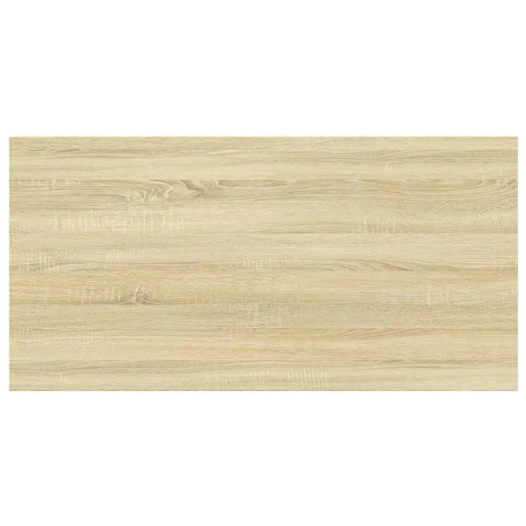 Bookshelf Boards 60x30x1.5 cm Sonoma Oak Engineered Wood Storage Shelves 4 Piece
