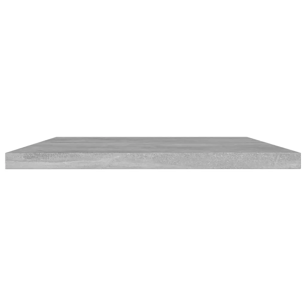 Bookshelf Boards 60x30x1.5 cm Concrete Grey 4 Piece Engineered Wood Storage Shelving