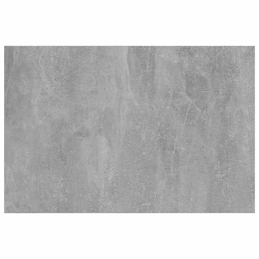 Bookshelf Boards Engineered Wood Grey 60x40x1.5 cm Set of 4 Floating Shelves