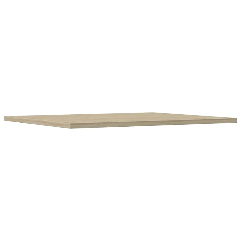 Bookshelf Boards 60x50x1.5 cm 8 Piece Sonoma Oak Floating Shelves Storage
