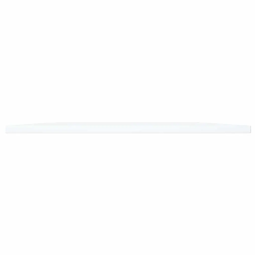 Bookshelf Boards White Storage Shelves 4 Pieces Floating Wall Mount Shelving