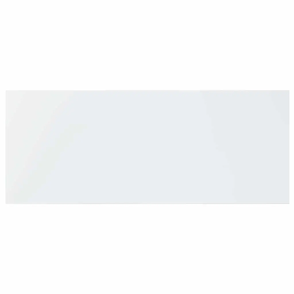 Floating Shelf Boards 100 x 40 cm White Wall Mount Storage Display Panels 4 Pack