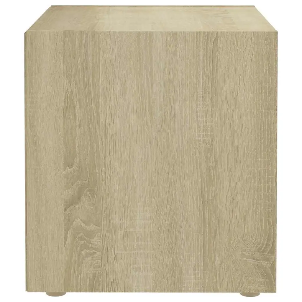 TV Cabinets 37x35x37 cm 2 pcs Sonoma Oak Ground Stand Storage Unit