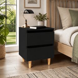 Upgrade Your Space with a Black Nightstand Set