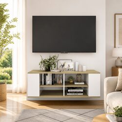 Elegant Wall-Mounted TV Cabinet for a Stylish Living Space