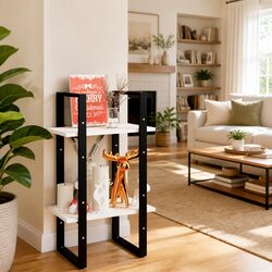 Elevate Your Space with a 2-Tier White Bookshelf