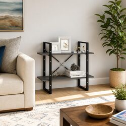 Enhance Your Space with a Stylish 2-Tier Bookcase