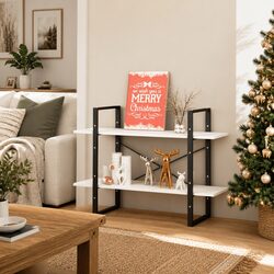 Enhance Your Home with a Stylish 2-Tier Book Cabinet