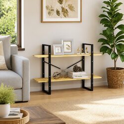 Enhance Your Space with a 2-Tier Book Cabinet 100x30x70 cm