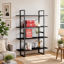Enhance Your Space with a Stylish 4-Tier Bookcase