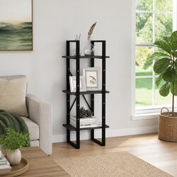 Organize Your Space with a 3-Tier Grey Book Cabinet