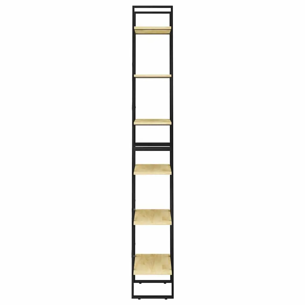 Storage Shelf 60x30x210 cm Wooden Bookcase Display Stand Shelving Unit