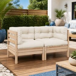 Transform Your Patio with This Stylish 2-Seater Sofa