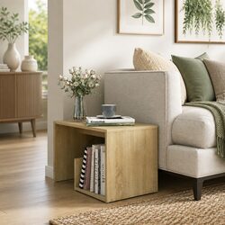 Enhance Your Living Space with the Sonoma Oak Side Table