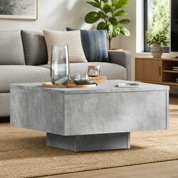 Elevate Your Lounge with This Stylish Grey Coffee Table
