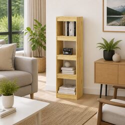 Stylish Wooden Book Cabinet for Improved Space Organization