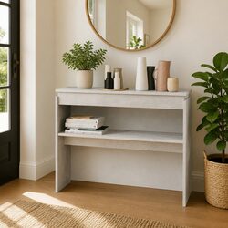 Elevate Your Entryway with a Stylish Grey Console Table
