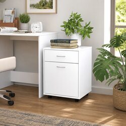 Elevate Your Space with a Stylish Rolling Storage Cabinet