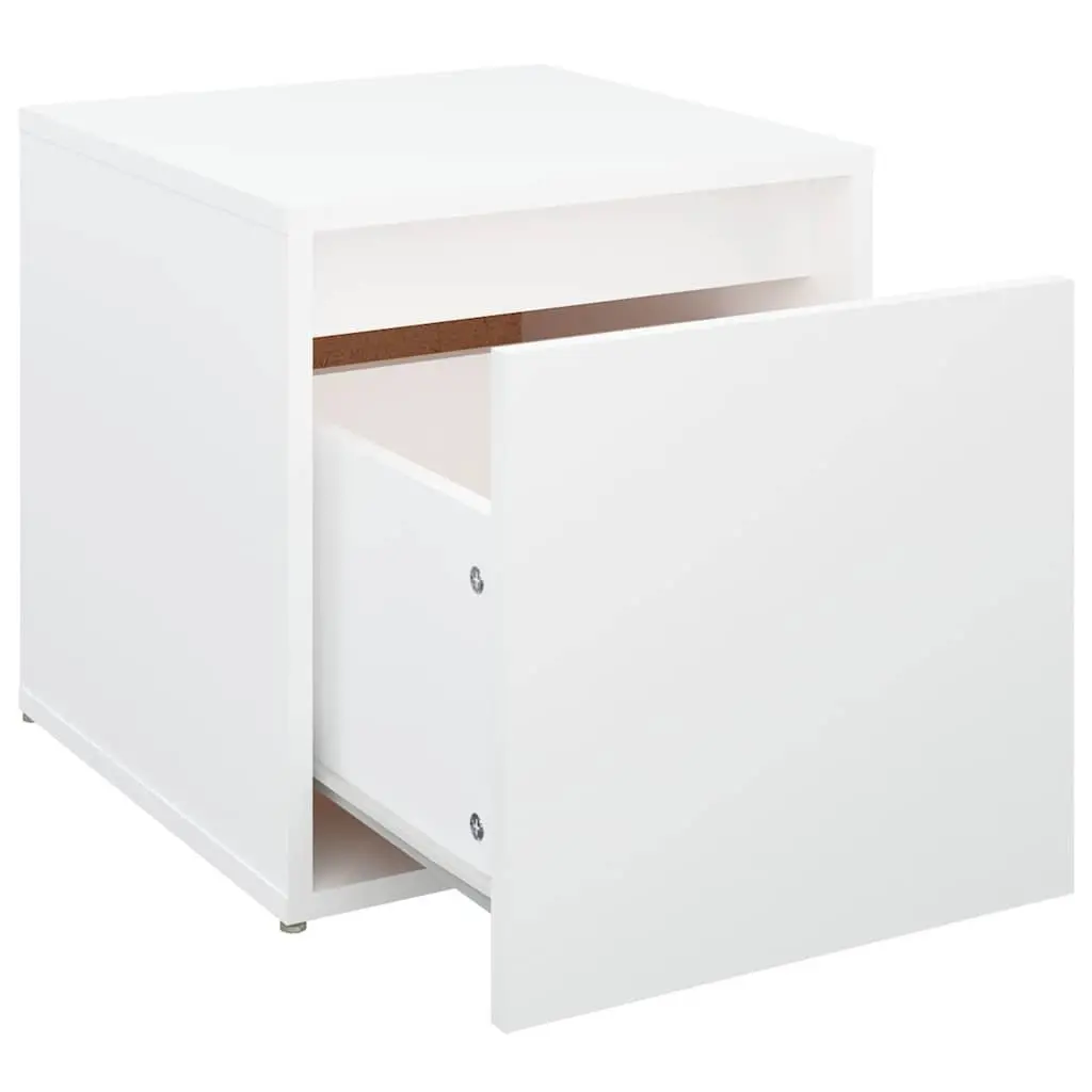 Storage Chest Box 40.5x40x40cm Engineered Wood Bedroom Organiser