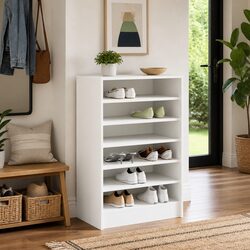 Shoe Organiser for a Tidy Living Space with 7 Shelves