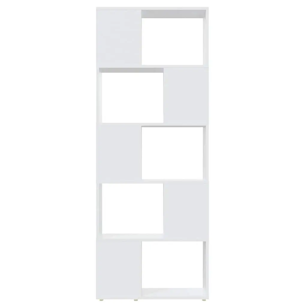 Book Cabinet White Open Shelving Room Divider Storage Organizer Display Bookcase